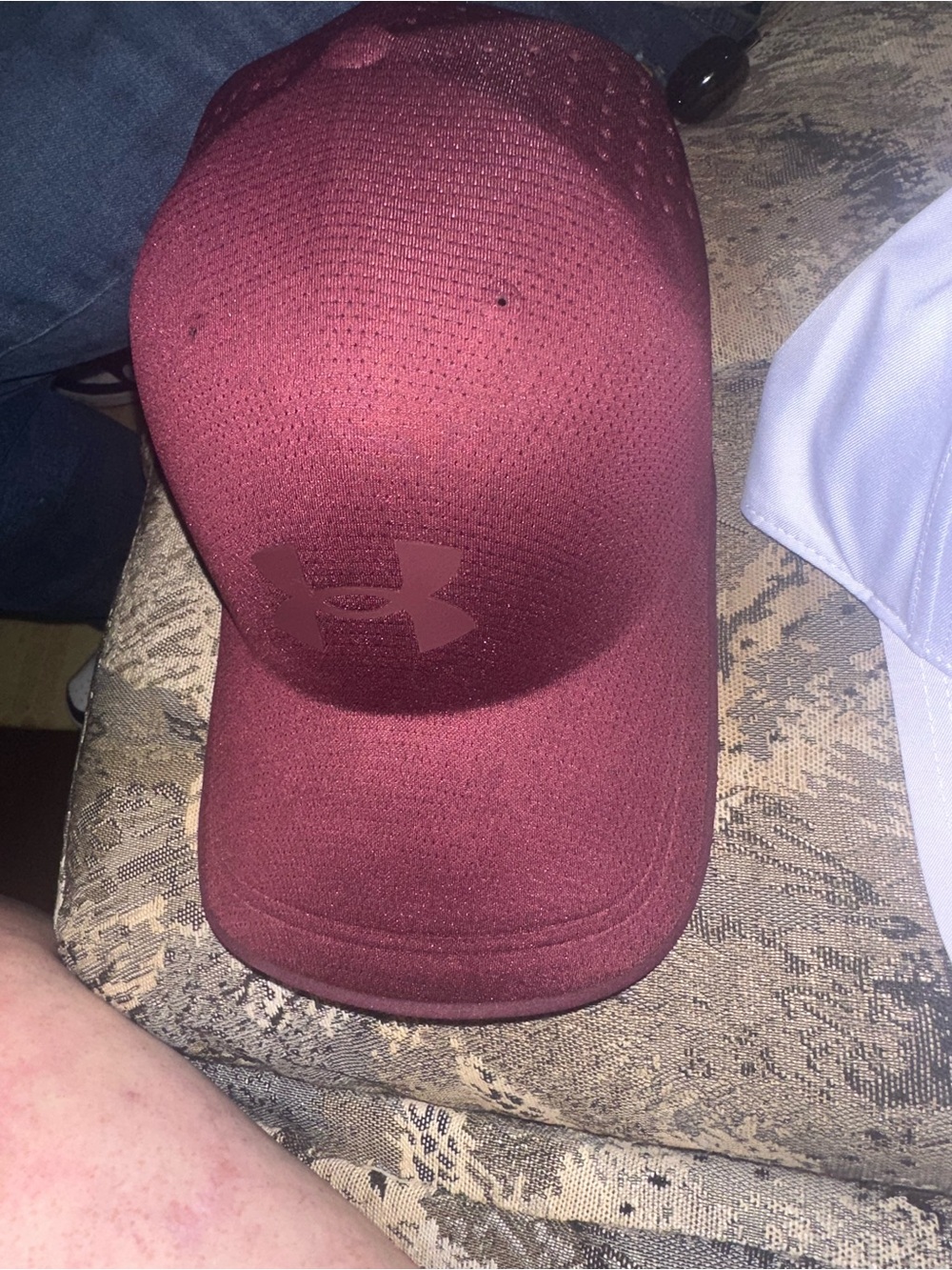Under Armour Maroon Athletic Tech Cap